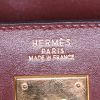 Borsa Hermes Kelly 32 cm in pelle box marrone - Detail D4 thumbnail