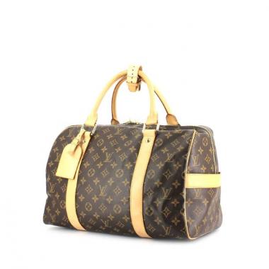 Louis Vuitton Carryall handbag in monogram canvas and natural leather