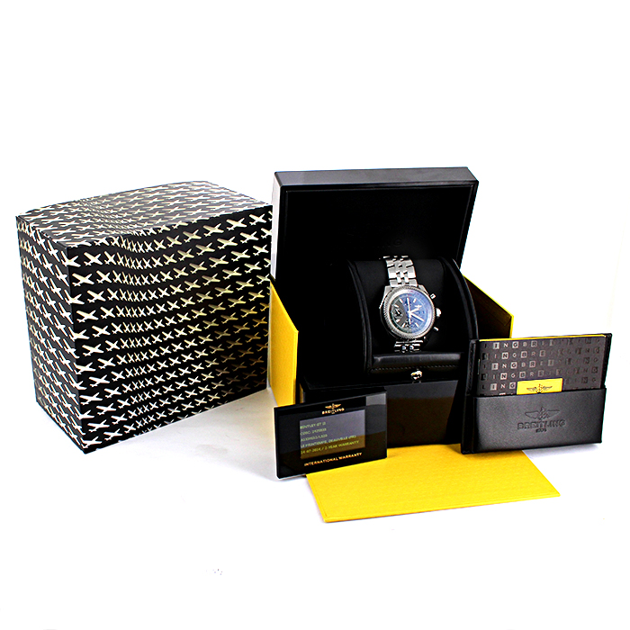 Breitling Bentley Gt watch in stainless steel Ref:  2000