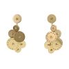 Paire de pendants d'oreilles Bulgari Cyclades en or jaune - 00pp thumbnail