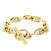 Bracciale Hermes Chaine d'Ancre modello medio in oro giallo - 00pp thumbnail