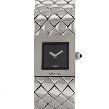 Orologio Chanel Matelassé Wristwatch in acciaio Circa 2000's
