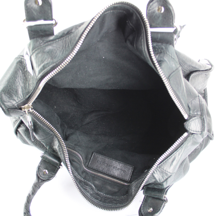 Borsa Giant 12 Day in pelle nera - Detail D2