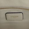 Loewe Amazona large model handbag in beige, taupe and purple leather - Detail D3 thumbnail