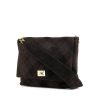 Chanel shoulder bag in brown suede - 00pp thumbnail