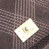 Chanel shoulder bag in brown suede - Detail D4 thumbnail