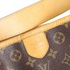 Bolso de mano Louis Vuitton Delightful en lona Monogram revestida marrón y cuero natural - Detail D4 thumbnail