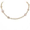 Pomellato Capri necklace in pink gold and quartz - 00pp thumbnail