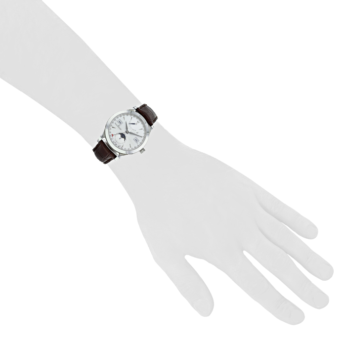 Montre Jaeger Lecoultre Master Control Calendar en acier Ref :  147841S Vers  2010 - Detail D1