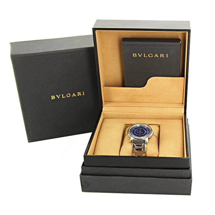 Reloj Bulgari Solotempo de acero Circa  2000 - Detail D2