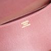 Hermes Hermes Constance handbag in burgundy box leather - Detail D4 thumbnail