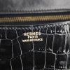 Bolso de mano Hermes Hermes Constance en cocodrilo negro - Detail D4 thumbnail