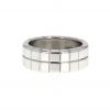 Chopard Ice Cube medium model ring in white gold - 360 thumbnail