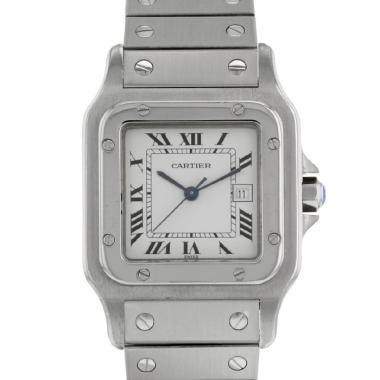 Cartier Santos watch in stainless steel Circa  1990 