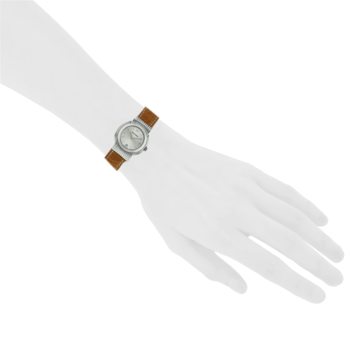 Boucheron Reflet-Solis watch in stainless steel Circa 2000 - Detail D1