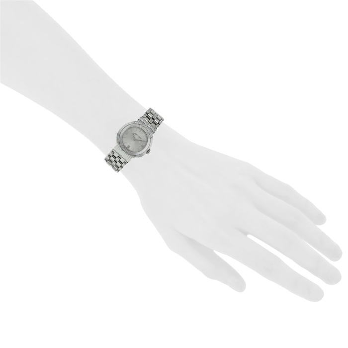 Boucheron Reflet-Solis watch in stainless steel Circa 2000 - Detail D1