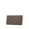 Billetera Louis Vuitton en lona Monogram y cuero marrón - 00pp thumbnail