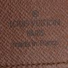 Louis Vuitton wallet in monogram canvas and brown leather - Detail D4 thumbnail