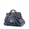 Miu Miu handbag in navy blue leather - 00pp thumbnail