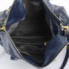 Miu Miu handbag in navy blue leather - Detail D3 thumbnail