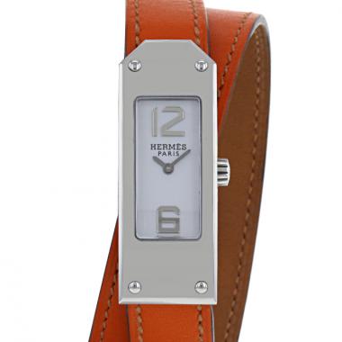 Reloj Hermes Kelly 2 wristwatch de acero Ref :  KT1.210 Circa  2000
