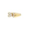 Van Cleef & Arpels Papillon ring in yellow gold and diamonds - 00pp thumbnail