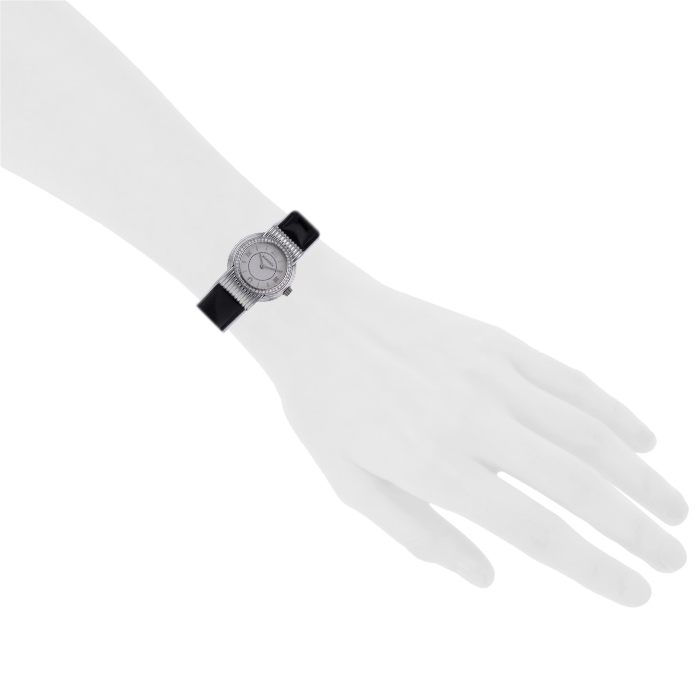 Boucheron Reflet-Solis watch in stainless steel Circa 2000 - Detail D1