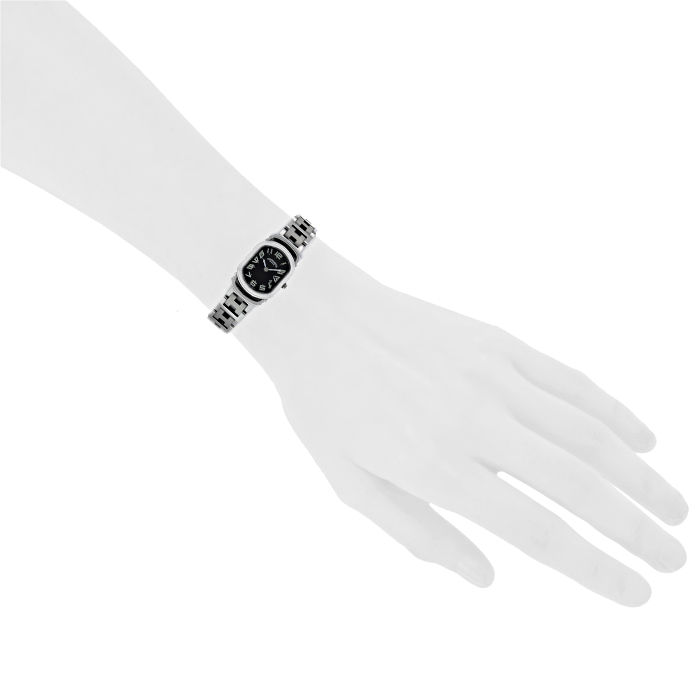 Hermes Rallye watch in stainless steel Ref: RA1.220 Circa 2000 - Detail D1