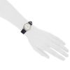 Jaeger Lecoultre watch in gold plated and stainless steel - Detail D1 thumbnail