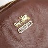 Coach handbag in brown leather - Detail D5 thumbnail