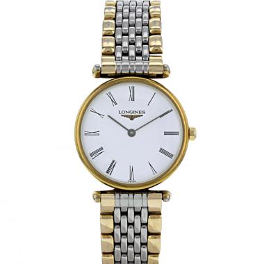 Orologio Longines Tradition in oro placcato e acciaio Circa  1990