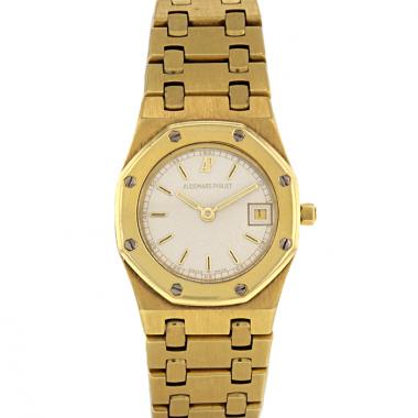 Montre Audemars Piguet Lady Royal Oak en or jaune Vers  1990