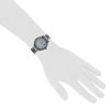 Orologio Hermes Clipper - Wristlet Watch in acciaio Ref :  CL7.710 Circa  2000 - Detail D1 thumbnail