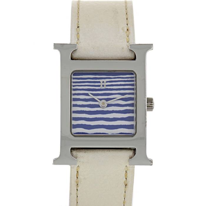 Hermes Heure H watch in stainless steel Ref:  HH1.210 Circa  2000 - 00pp