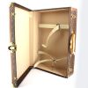 Louis Vuitton Bisten rigid suitcase in monogram canvas and natural leather - Detail D2 thumbnail