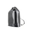 Louis Vuitton travel bag in black epi leather - 00pp thumbnail