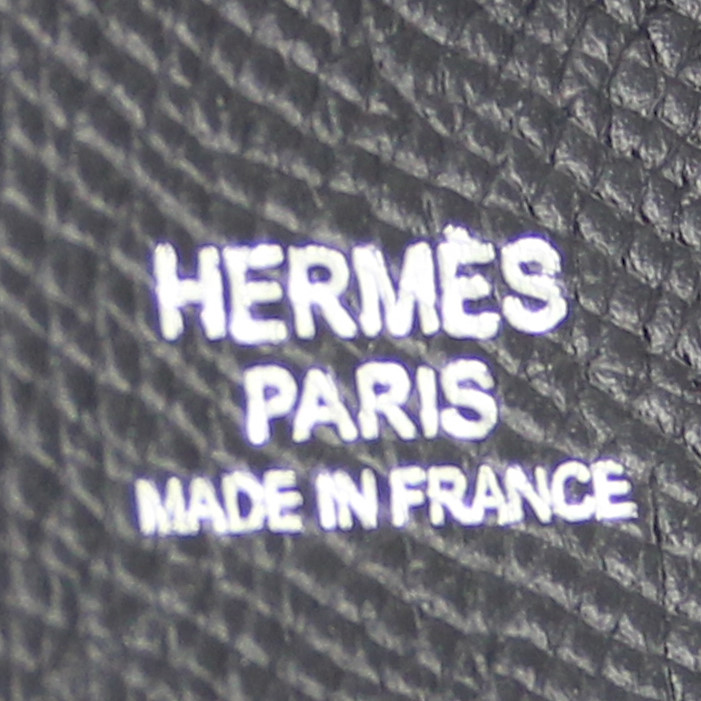 Borsa Evelyne in pelle togo nera - Detail D3