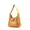 Hermes Tsako handbag in gold grained leather - 00pp thumbnail
