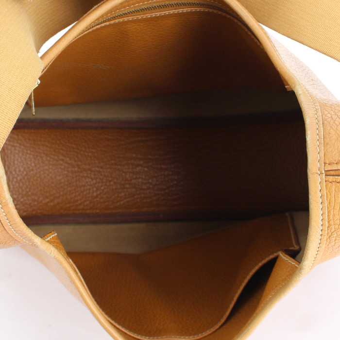 Borsa Tsako in pelle martellata gold - Detail D2
