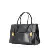 Hermes Drag handbag in black box leather - 00pp thumbnail
