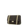 Chanel 2.55 handbag in brown suede - 00pp thumbnail