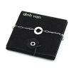 Dinh Van Cible medium model bracelet in white gold and diamonds - Detail D2 thumbnail