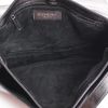 Saint Laurent Mombasa medium model handbag in black leather - Detail D2 thumbnail