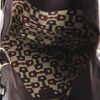 Gucci handbag in brown monogram leather - Detail D3 thumbnail