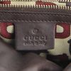 Gucci handbag in brown monogram leather - Detail D4 thumbnail