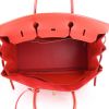 Hermes Birkin 40 cm handbag in red leather - Detail D2 thumbnail