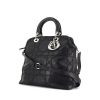 Dior Dior Granville medium model handbag in black leather cannage - 00pp thumbnail