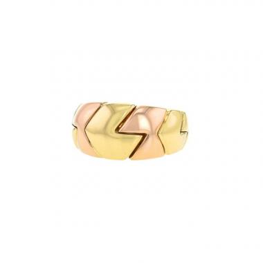 Bulgari Naturalia ring in yellow gold and pink gold