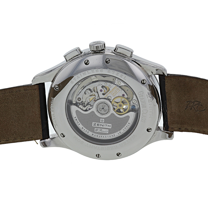 Montre Zenith El Primero en acier Vers  2000