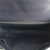Hermes Hermes Constance handbag in navy blue box leather and beige canvas - Detail D3 thumbnail